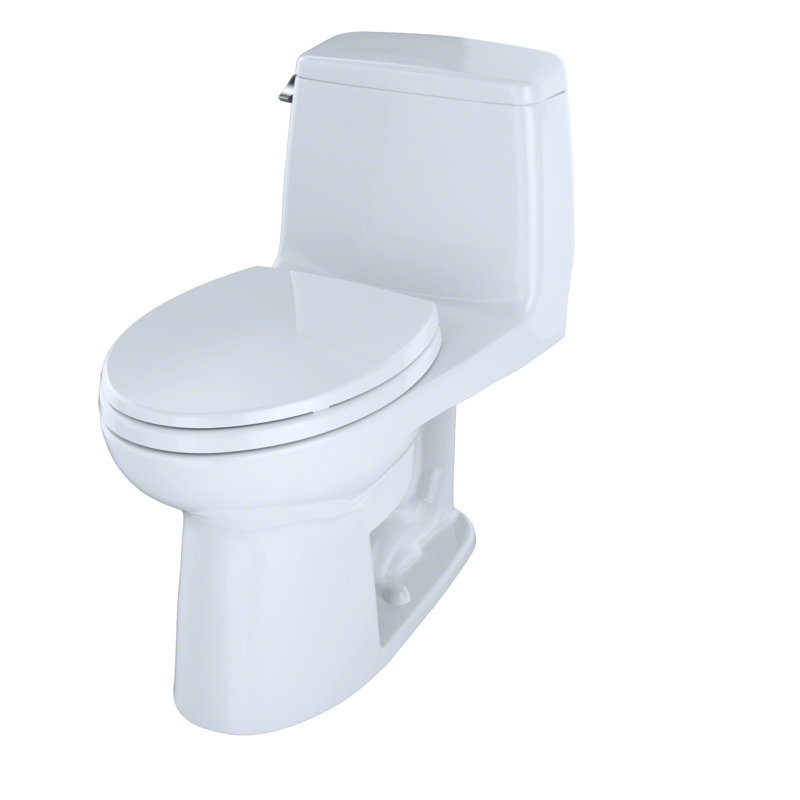EcoMax Elongated One-Piece 1.28 GPF High-Efficiency Toilet in Bone