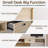 Modern Elegance Reception Desk With Digital Lock