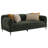Chenille Modern Track Arm Sofa-1040249962