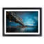 Sydney Harbour Bridge in Australia in Abstract - Framed Print-55728468-55728471