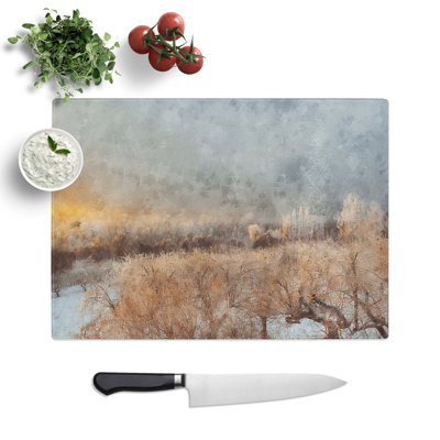 Winter Forest Vol.3 Painting Chopping Board