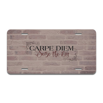 Cadre en aluminium Carpe Diem