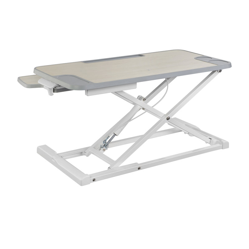 Hupper Adjustable Metal Base Standing Desk Converter