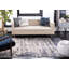 Tapis bleu marine / doré Gerberoy-1731241225