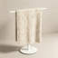 Porte-serviettes en forme de T pour salle de bain, porte-serviettes de cuisine, organisateur de bandeaux et de bijoux, base antidérapante en acier inoxydable, fini blanc