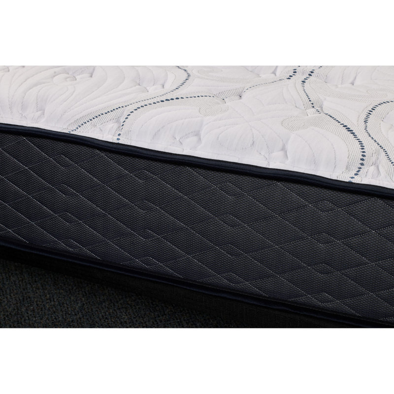 Matelas double pleine grandeur avec technologie de refroidissement, mousse et centre, 75 po de long, 54 de large, 11 de haut, 70 lb, blanc et bleu, cadres de lit réglables compatibles Marvelous in Deep, High, Flexible