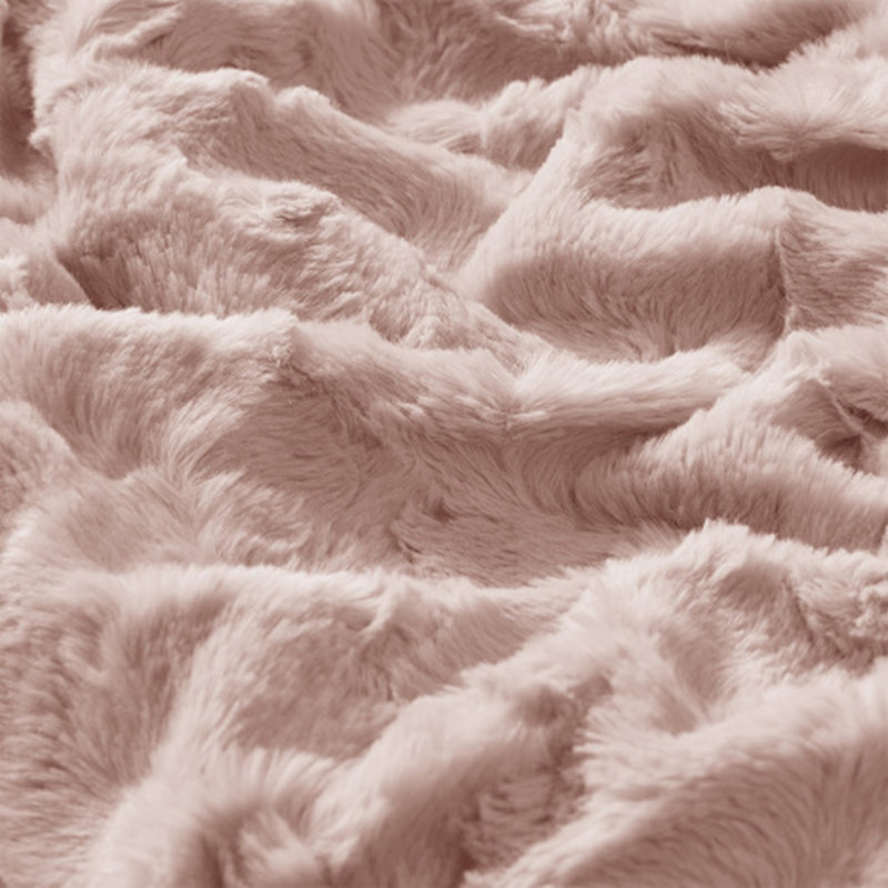 Couverture douce et confortable, Rosé