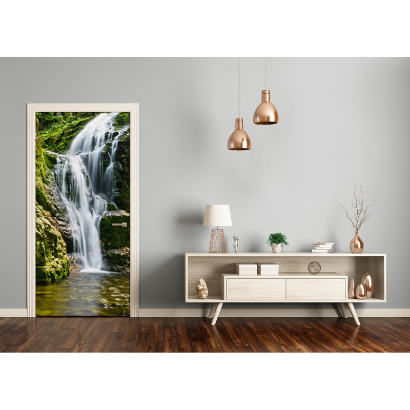 Landscapes Waterfall Door Decal