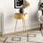 Biscette 16'' W Metal Nightstand-1917381608