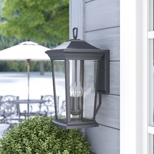 Hinkley Bromley 3-Light Outdoor Light In Museum Black