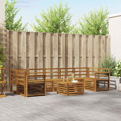 304cm Wide Patio Sectional Set