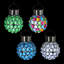 Lumières sphériques suspendues en acrylique de 4 po x 6 po Exhart