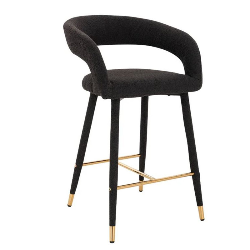 Damian Stool, Black/Gold, Black