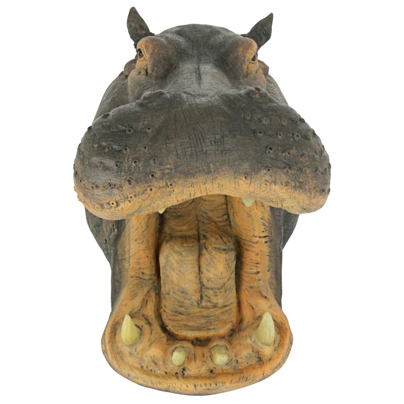 Statue Huey l'hippopotame