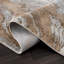 Tapis brun / beige à motif abstrait marbré-1807578301