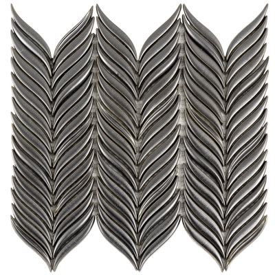 SAMPLE - Delphi Alula Glazed Ceramic Mosaic Tile
