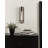 Taybron Curved Metal Taper Candle Wall Sconce-1160947018