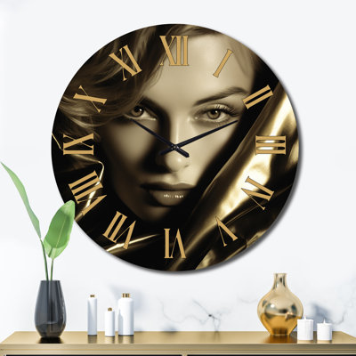 Horloge murale femme