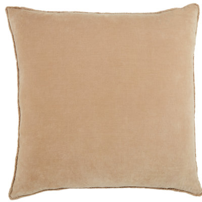 Kam Fringed Cotton Throw Pillow