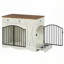 Meuble de rangement pour chien 43,3 ", cage robuste pour chien avec 3 tiroirs-1555247518