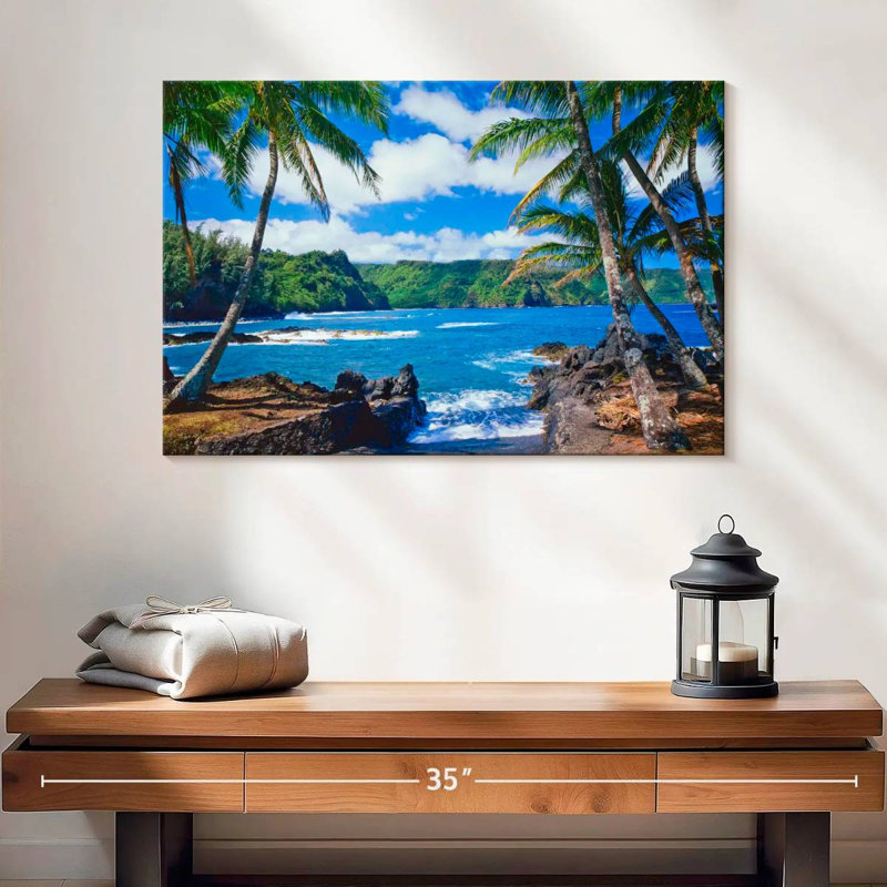 Gillard Maui Coastal Palms, H 16 po x l 24 po