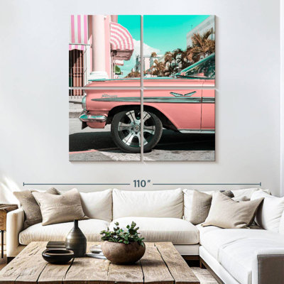 Mehar Vintage Pink Car