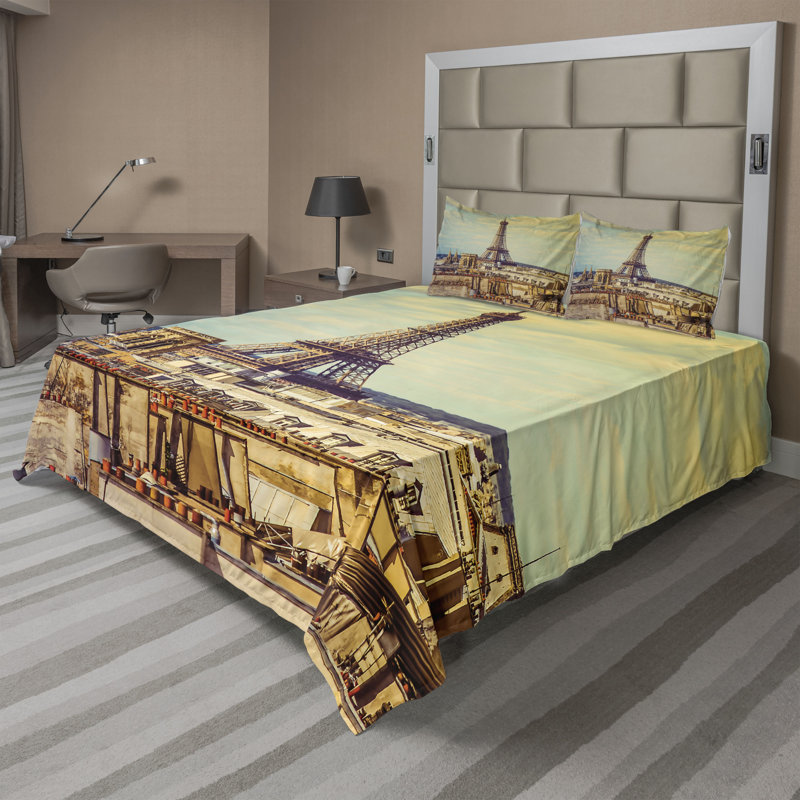 Microfiber Sheet Set, Queen Sheet Set + Fitted Sheet + 2 Pillowcases