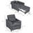 Texovia Single 27.25'' Upholstered Futon Chair,wood