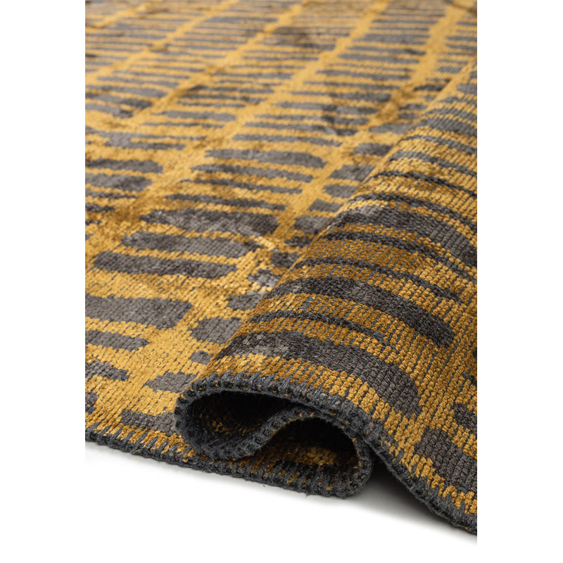 Contemporary Abstract Rectangles Area Rug, Rectangle 6'7" x 8'3"