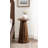 Klarc Modern Round Slatted Wood Drink Table-277339174