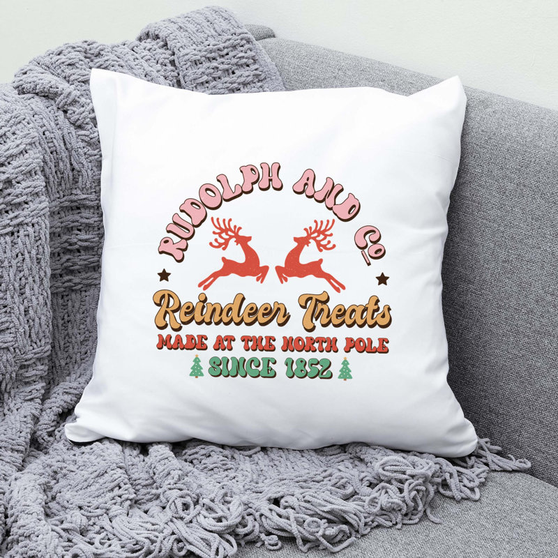 Christmas-1_7 Reversible Throw Pillow, 16" x 16"