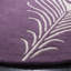 Tapis mauve touffeté à la main Nonia-1099158182