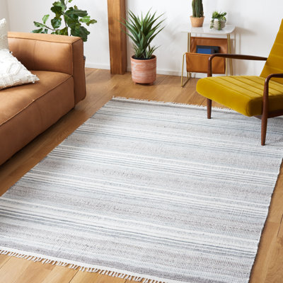 Kilim Hand Woven Performance Striped Rug