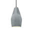 Radiance - luminaire suspendu 1 lumière Crease - béton - noir mat - DEL dédiée - cordon noir-1489041084-1489503413-1489041076