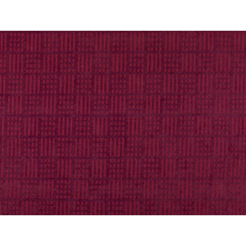 Tissu bandera ii Laura Kirar, Prune / rouge