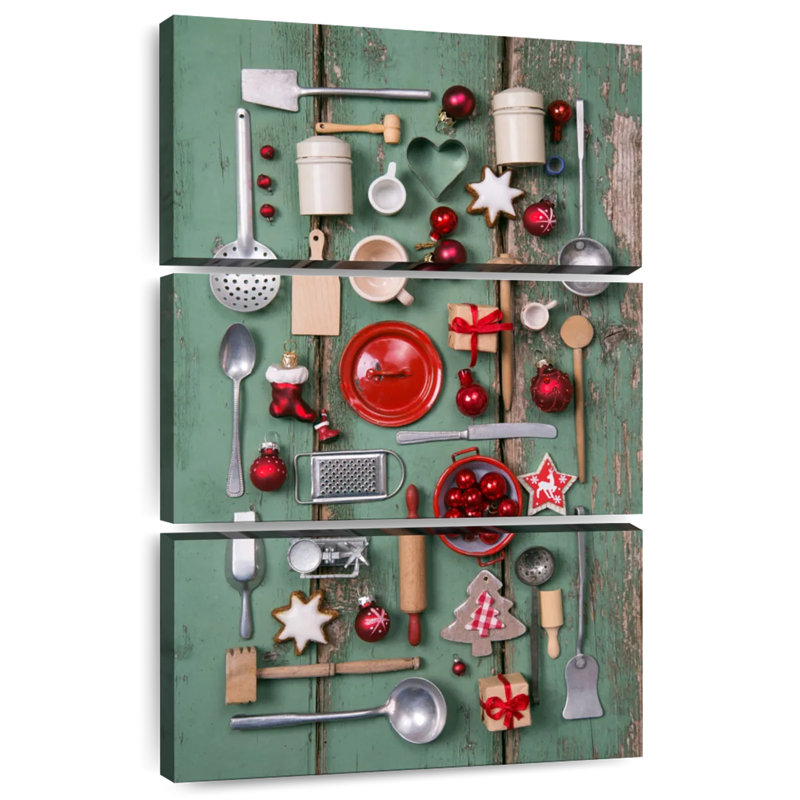Christmas Kitchen Tools, H 38 po x l 24 po