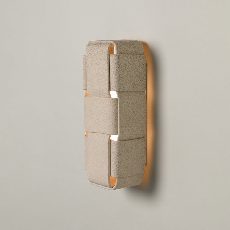 STRIA 3 SCONCE, Yes, Sand