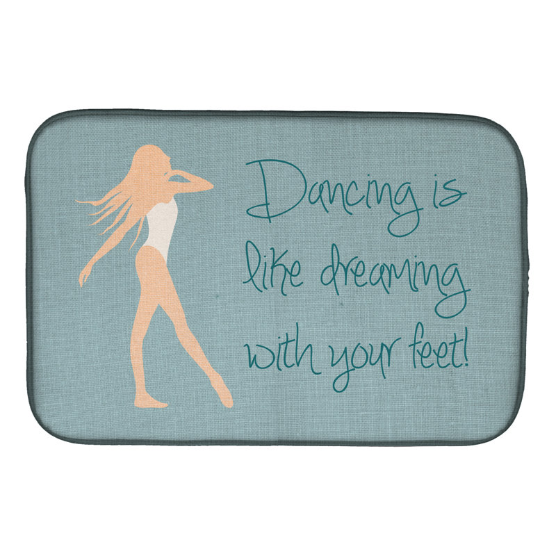Tapis de danse comme dreaming de séchage, Beige