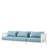 Ocean Club 108 " W Patio Sofa with Cushions-44986305