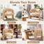 Fauteuil d'appoint demi-tonneau 31,5 po-1620946520