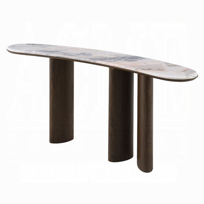 Hanale Console Table W/natural Marble