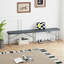  6 ft Plastic Folding Bench Portable Fold-in-Half Seat w/ 1320 LBS Capacity Coffee-2011080123