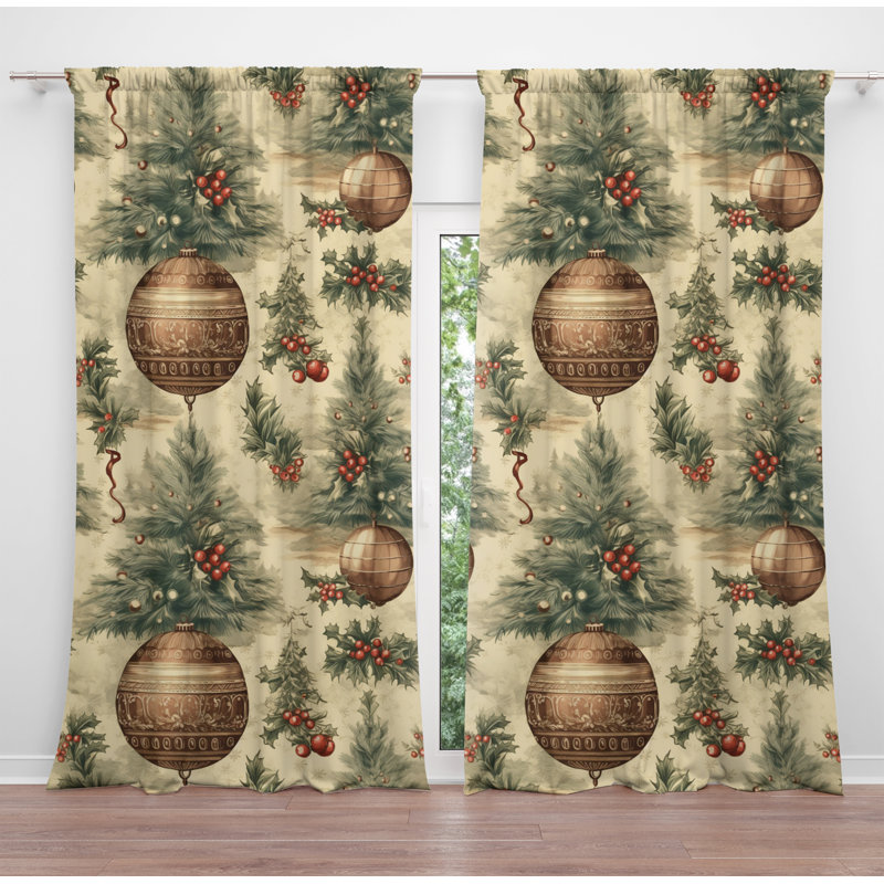 Janon Room Darkening Curtain Pair, 20" W x 82" L