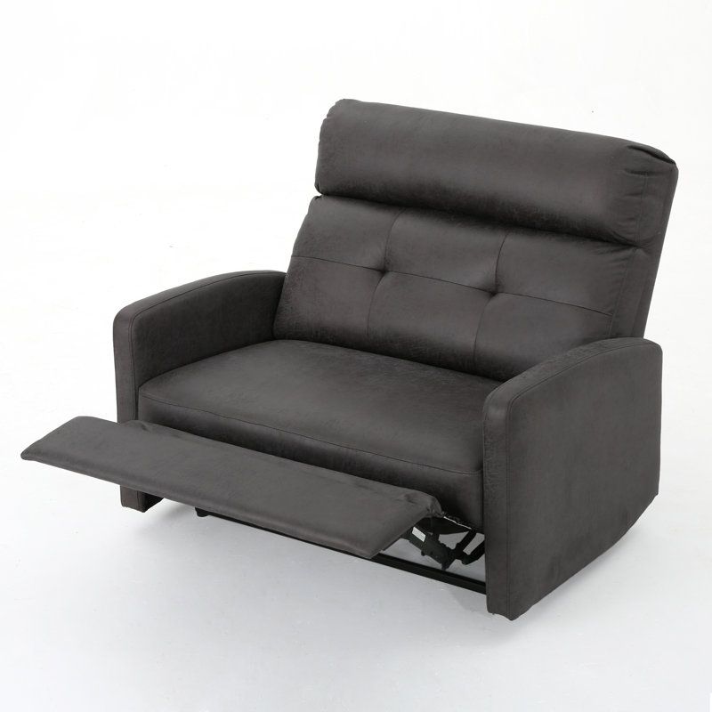 Fauteuil inclinable manuel, canapé inclinable, canapé d'appoint, Tissu bleu