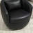 Chryssi Faux Leather Swivel Barrel Chair-223788700