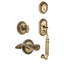 Newport Handle with Lever and Deadbolt and Rosette-357091802