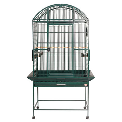 Large Dome Top Cage, Green