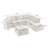6 - Piece Upholstered Sectional-995908279