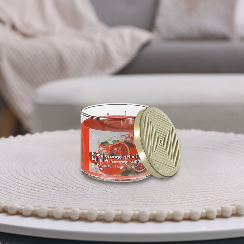 Ensemble de 2 bougies 14 oz 3 Wick Jar