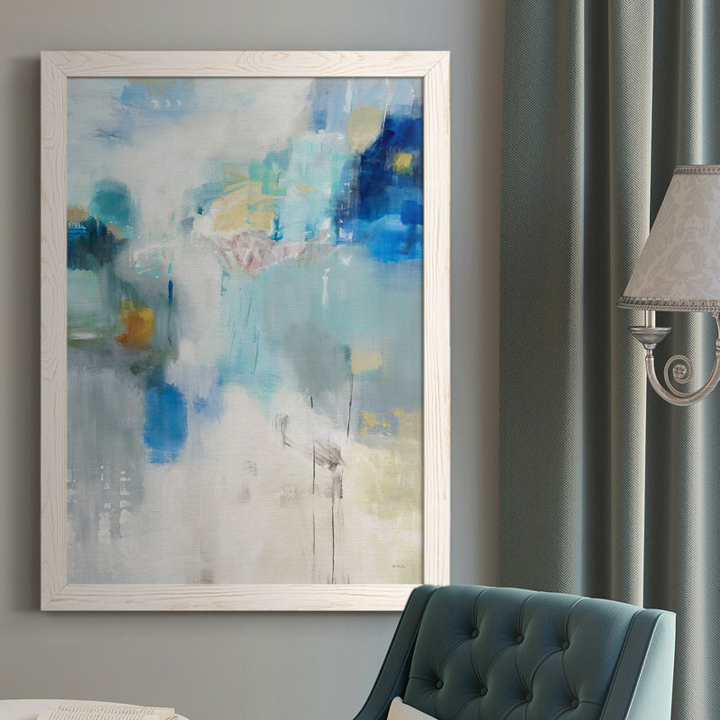 «Maikls Celeste Motion I», reproduction sur toile, Blanc, H 37,5 po x l 27,5 po x P 1 po
